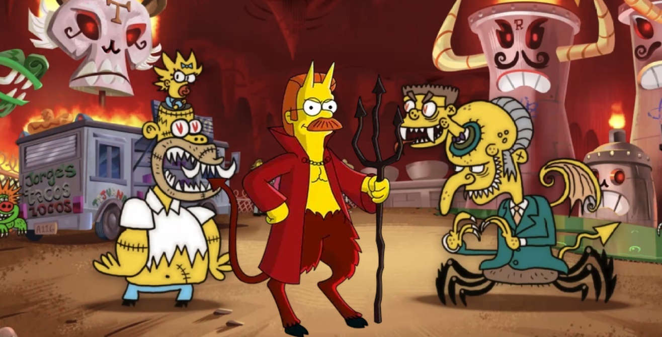 Simpsons' Treehouse of Horror Reveals Day of The Dead Intro: Watch