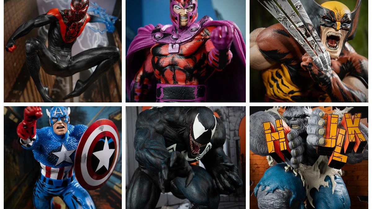 McFarlane Toys' Second Wave Of Marvel Posed Figures Drops Today