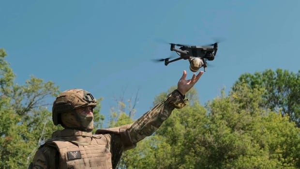 In wartime Ukraine, wary Kherson residents watch the skies for drones