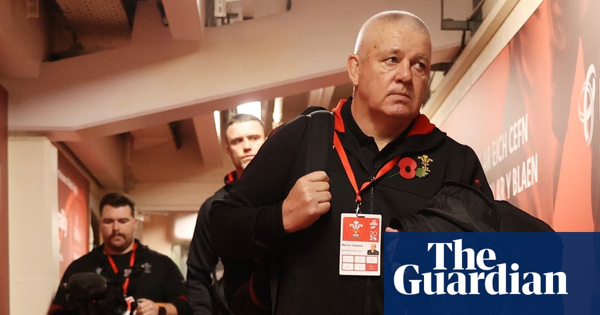 Warren Gatland ‘didn’t think there would be so much pain’ in Wales reboot | Autumn Nations Series