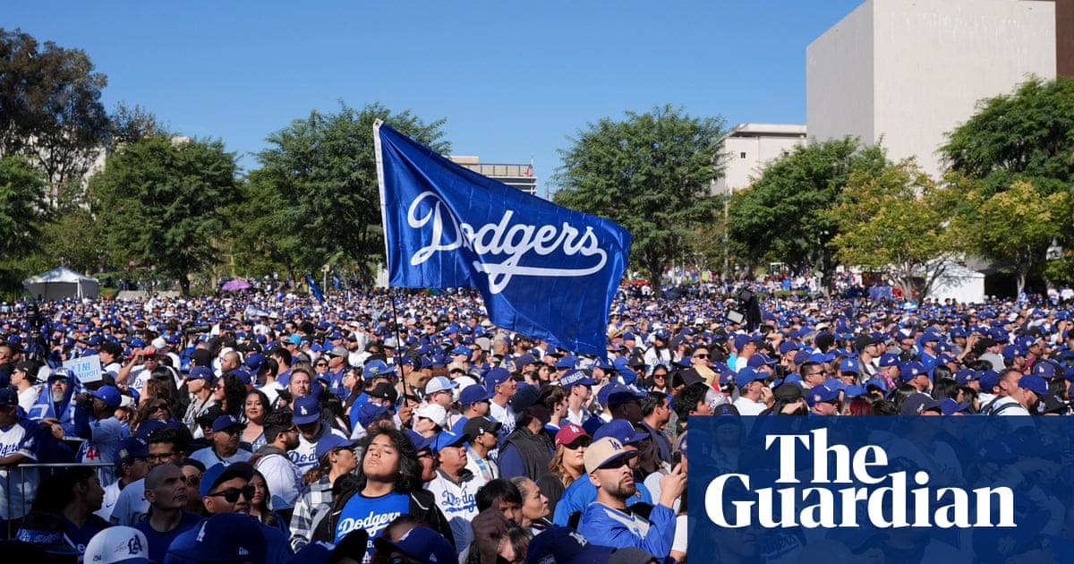 Dodger fans swamp downtown Los Angeles for World Series victory parade – in pictures | Sport