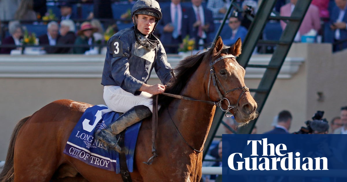 Aidan O’Brien’s gamble to end hoodoo with City Of Troy gets lost in Californian dirt | Horse racing