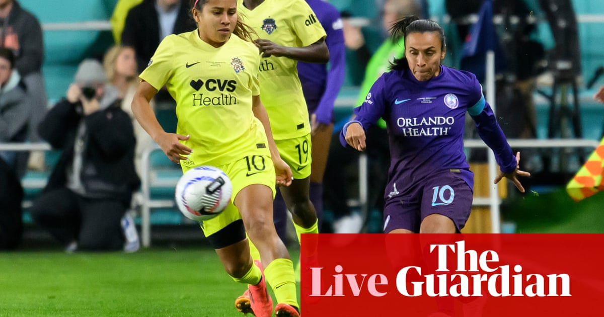 Orlando Pride v Washington Spirit: NWSL championship final – live | NWSL