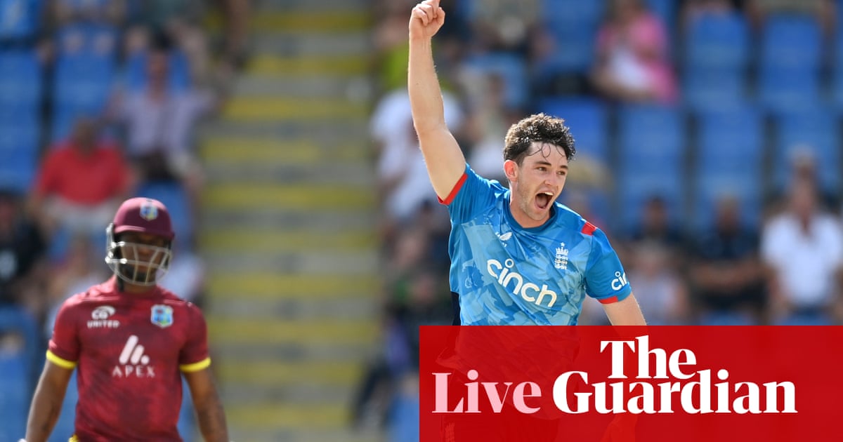 West Indies v England: second men’s one-day cricket international – live | England v West Indies 2024