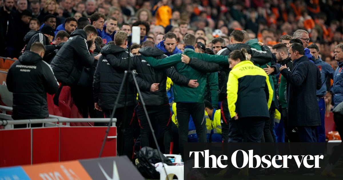 Nations League: Hungary coach Szalai ‘fine’ after collapsing during game | Nations League