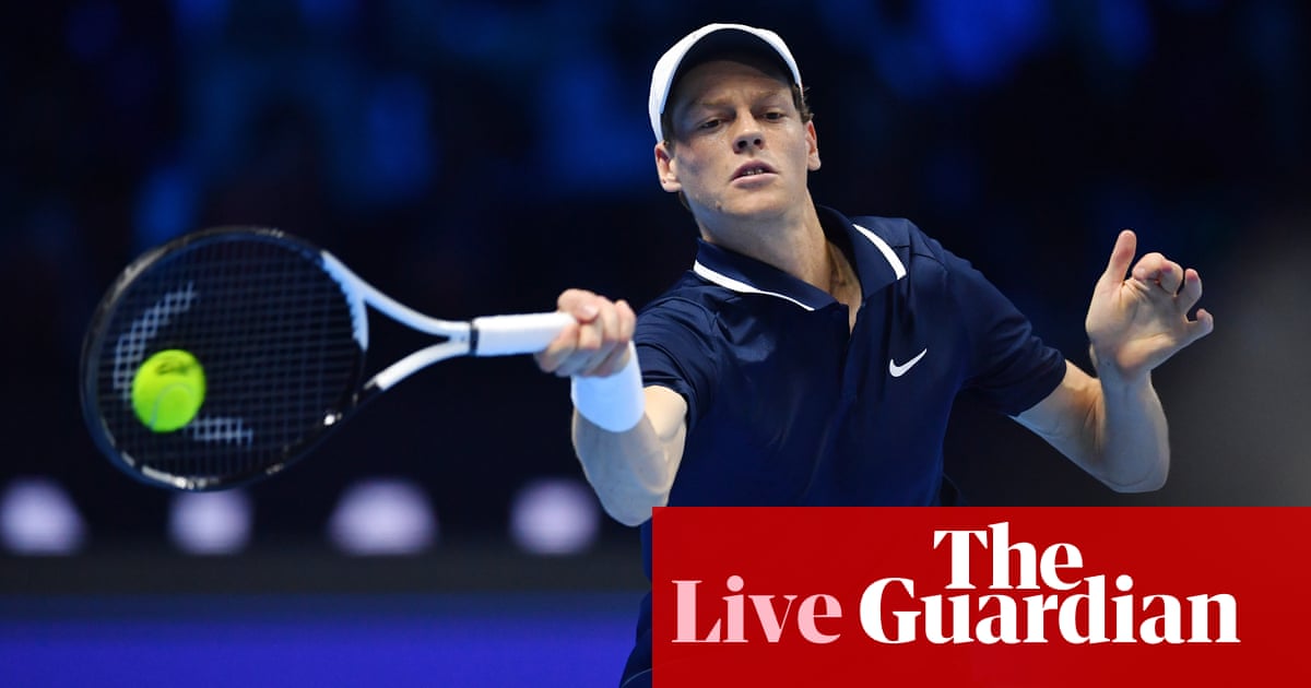 Jannik Sinner v Alex de Minaur: ATP Finals group-stage tennis – live | ATP Finals