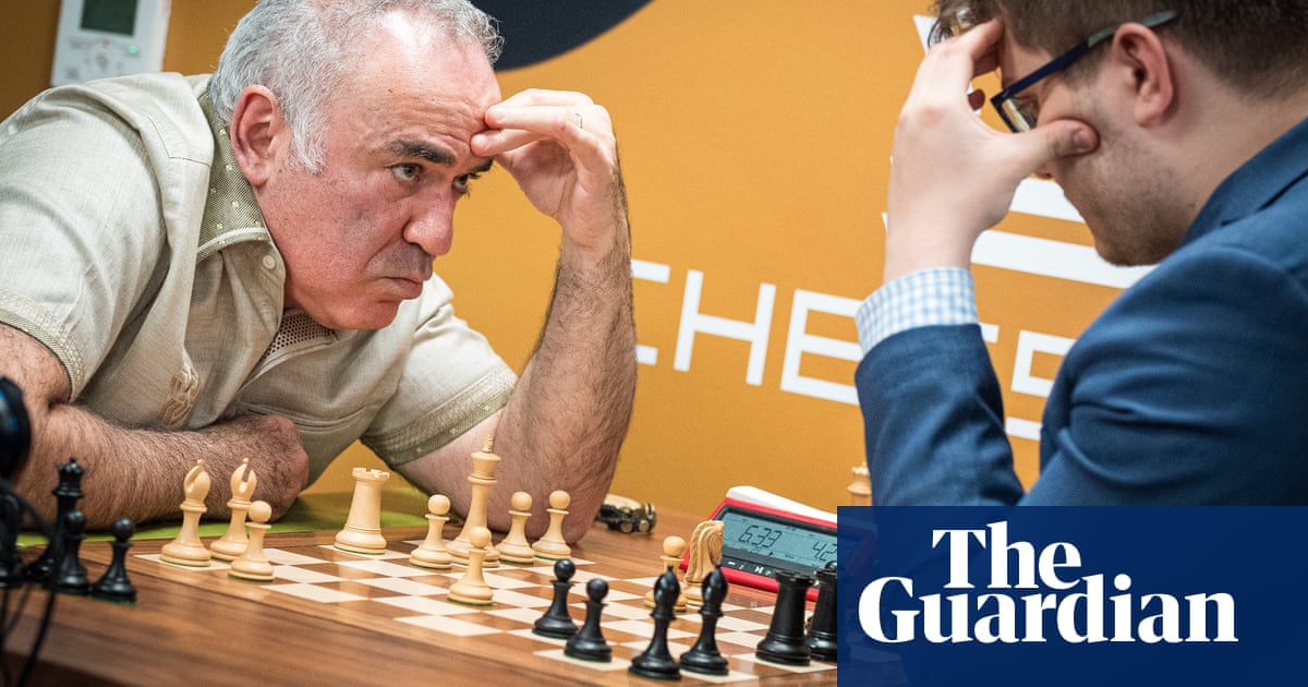 Chess: Garry Kasparov still has it at 61 as he holds his own against the US elite | Garry Kasparov