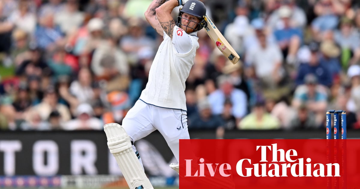 New Zealand v England: first men’s cricket Test, day three – live | New Zealand v England 2024