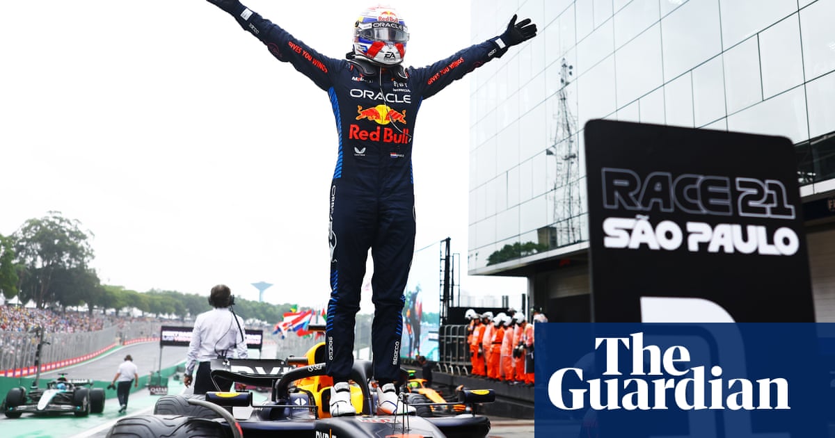 Max Verstappen hits back at British critics after São Paulo GP masterclass | Max Verstappen