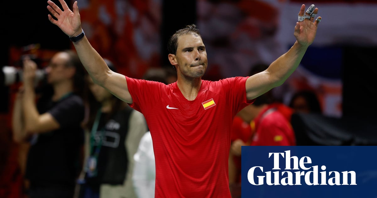 Rafael Nadal’s career ends with Spain’s Davis Cup finals defeat by Netherlands | Rafael Nadal