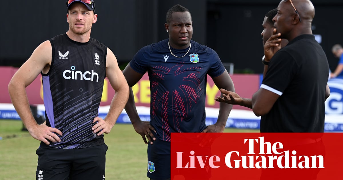 West Indies v England: third men’s T20 cricket international – live | Cricket