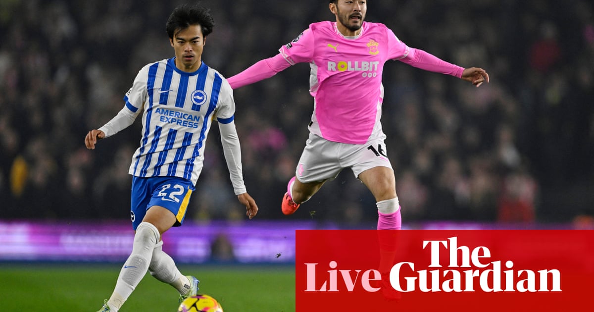 Brighton v Southampton: Premier League – live | Premier League