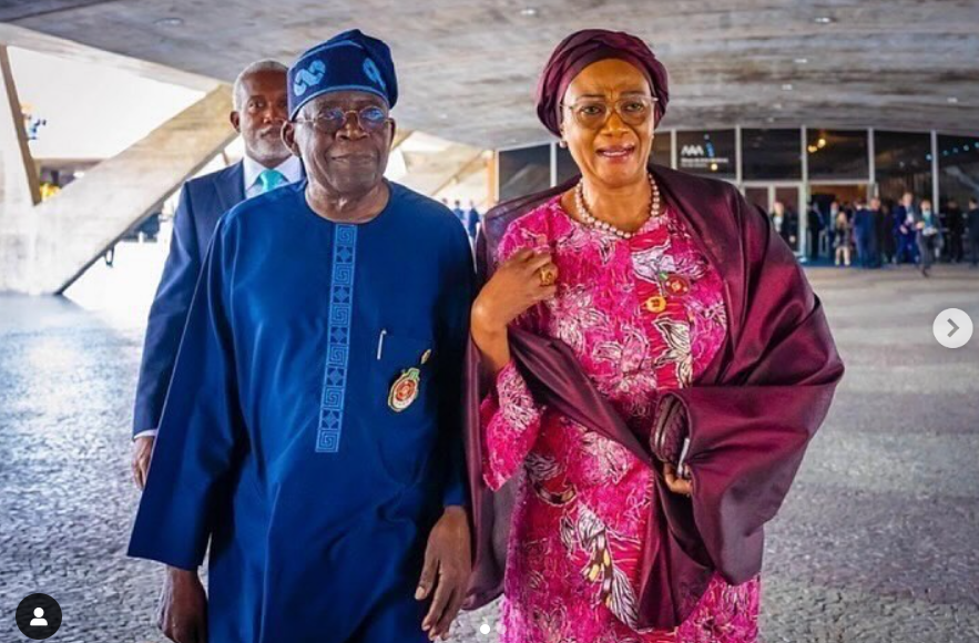 Bola Tinubu and Oluremi Tinubu