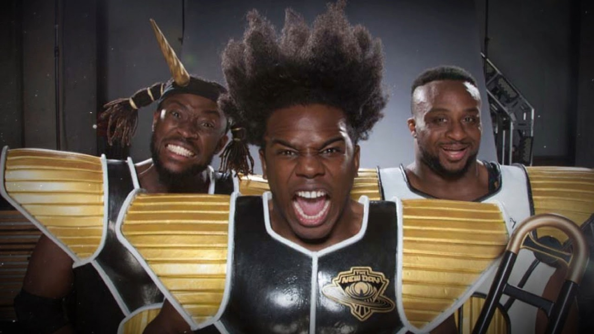 WWE's New Day Hits The Ring With Dragon Ball Super Tribute