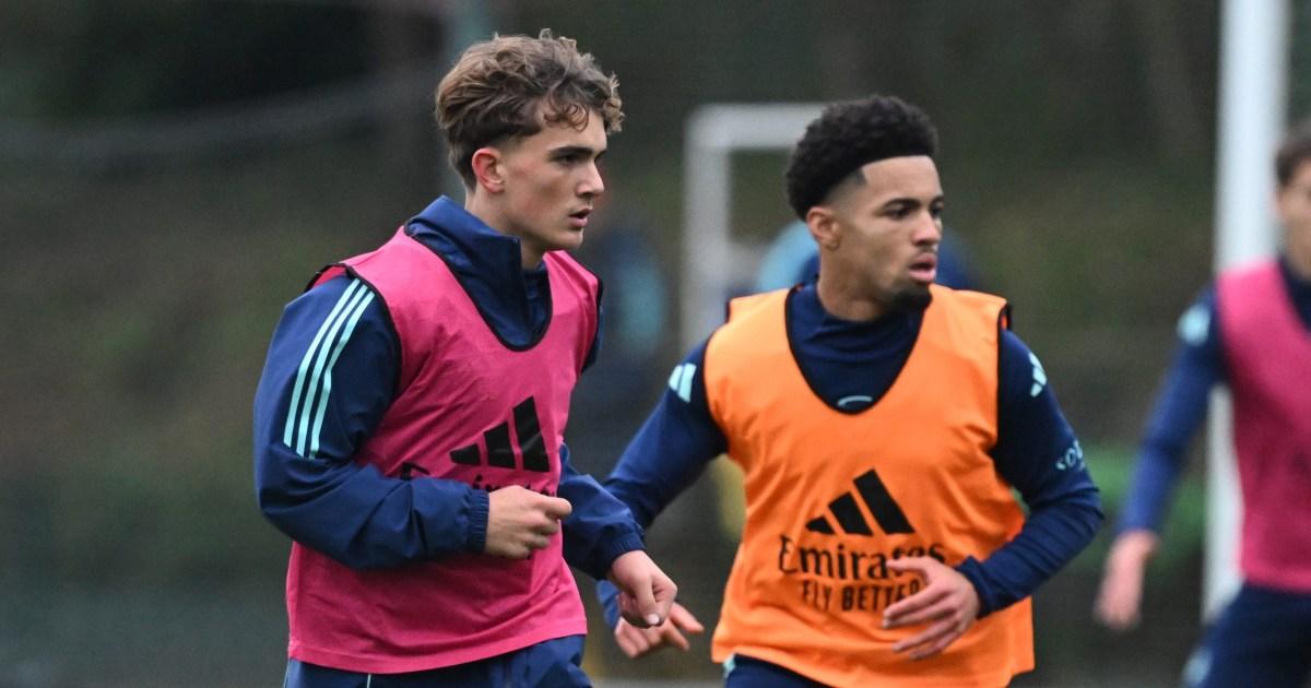 Arsenal call up 14-year-old wonderkid in training before Chelsea clash | Football