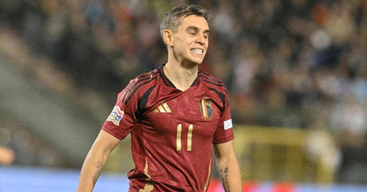 Arsenal star Leandro Trossard suffers injury scare on international duty | Football