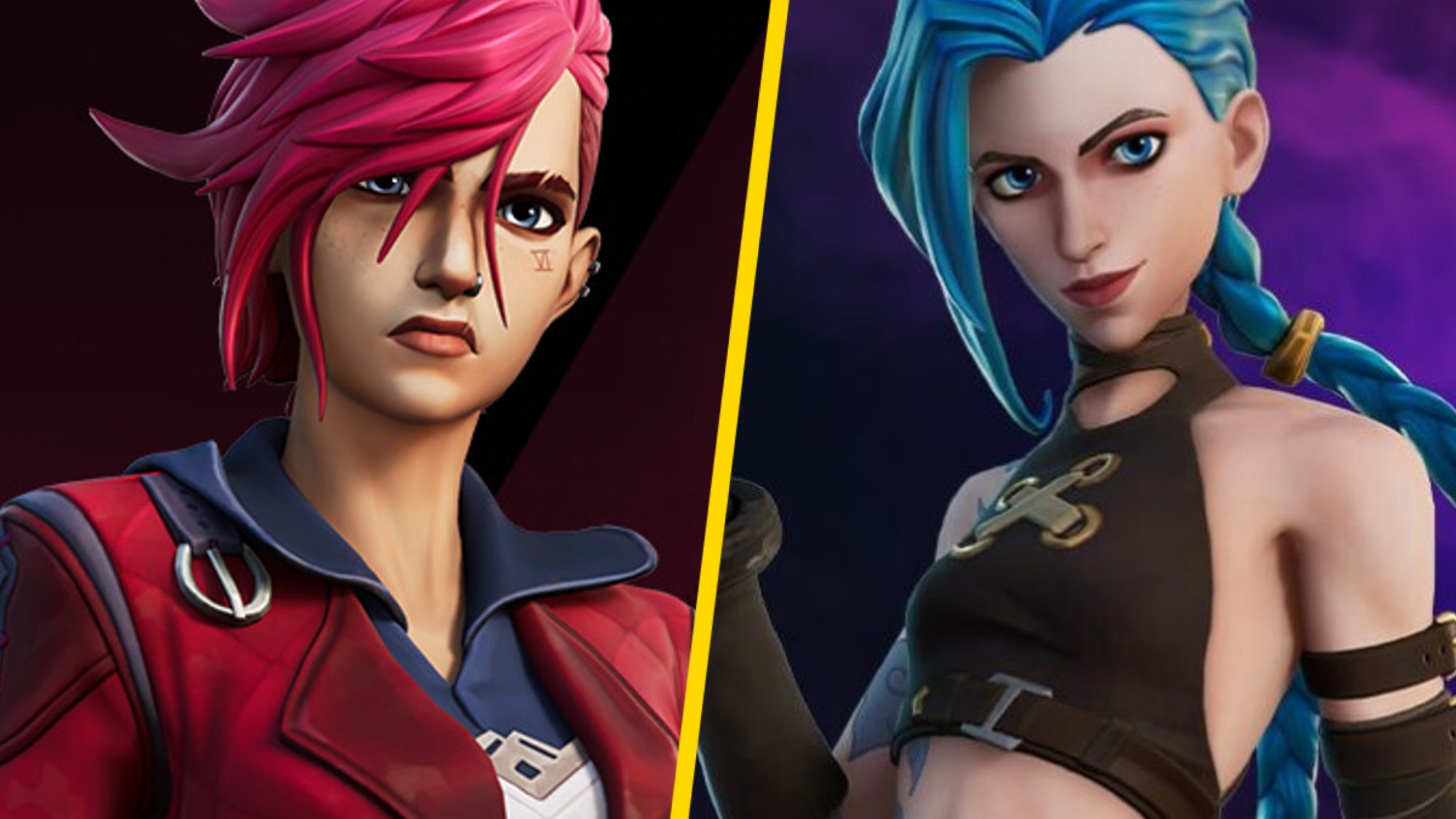 Fortnite Players Are Demanding Return of Jinx and Vi Skins for Arcane Season 2