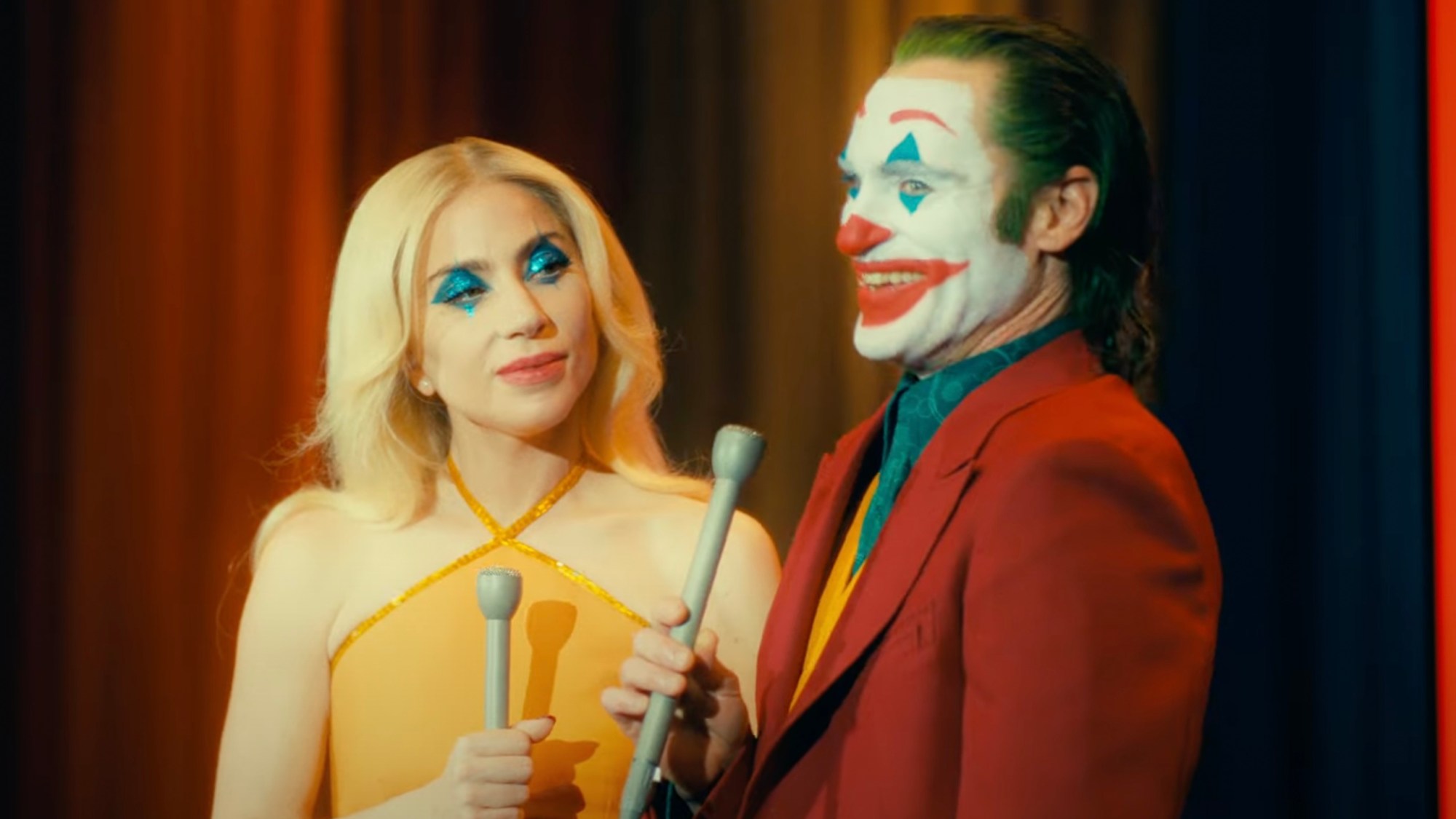 Lady Gaga and Joaquin Phoenix in Joker 2