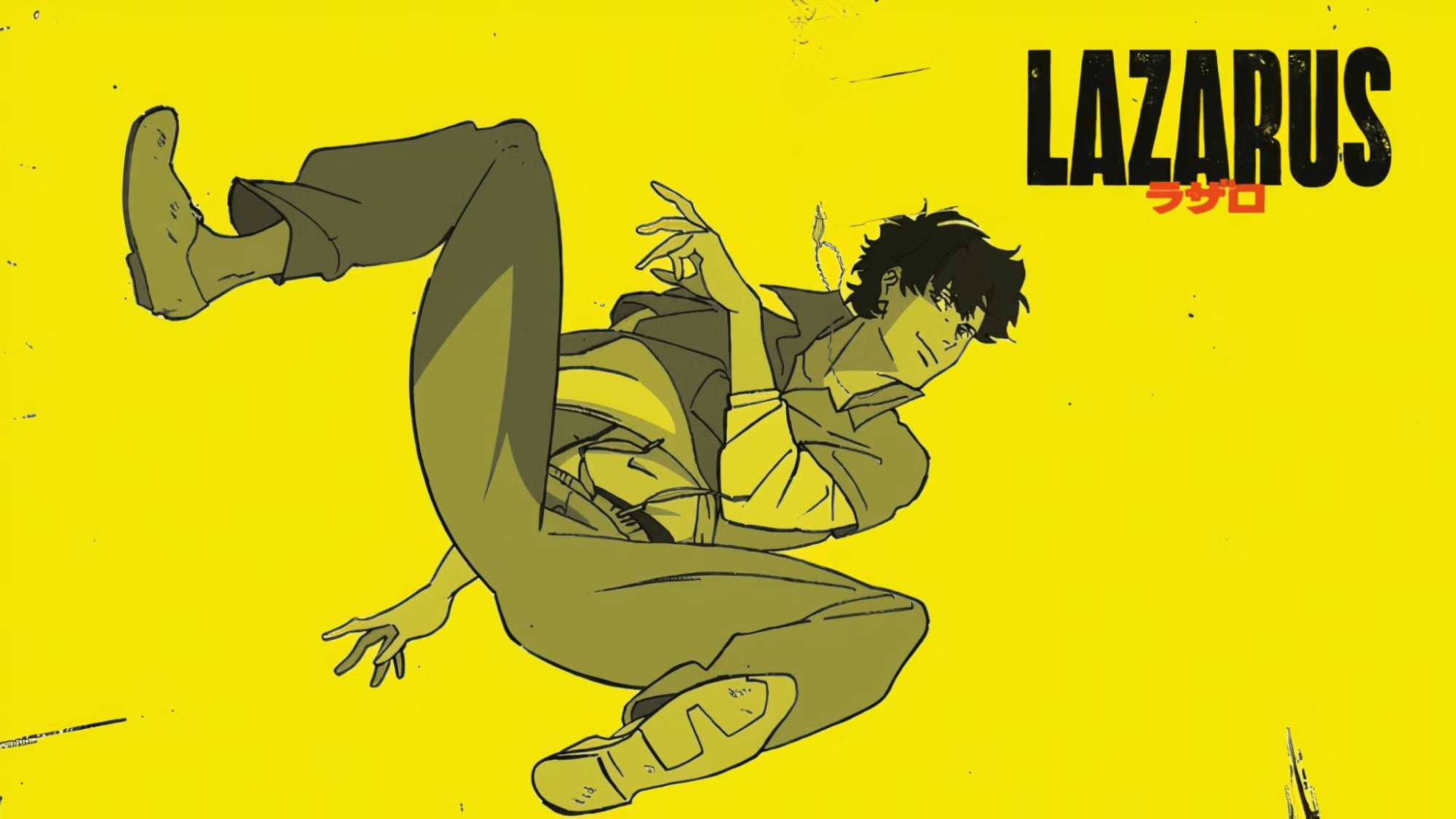 Lazarus anime poster art