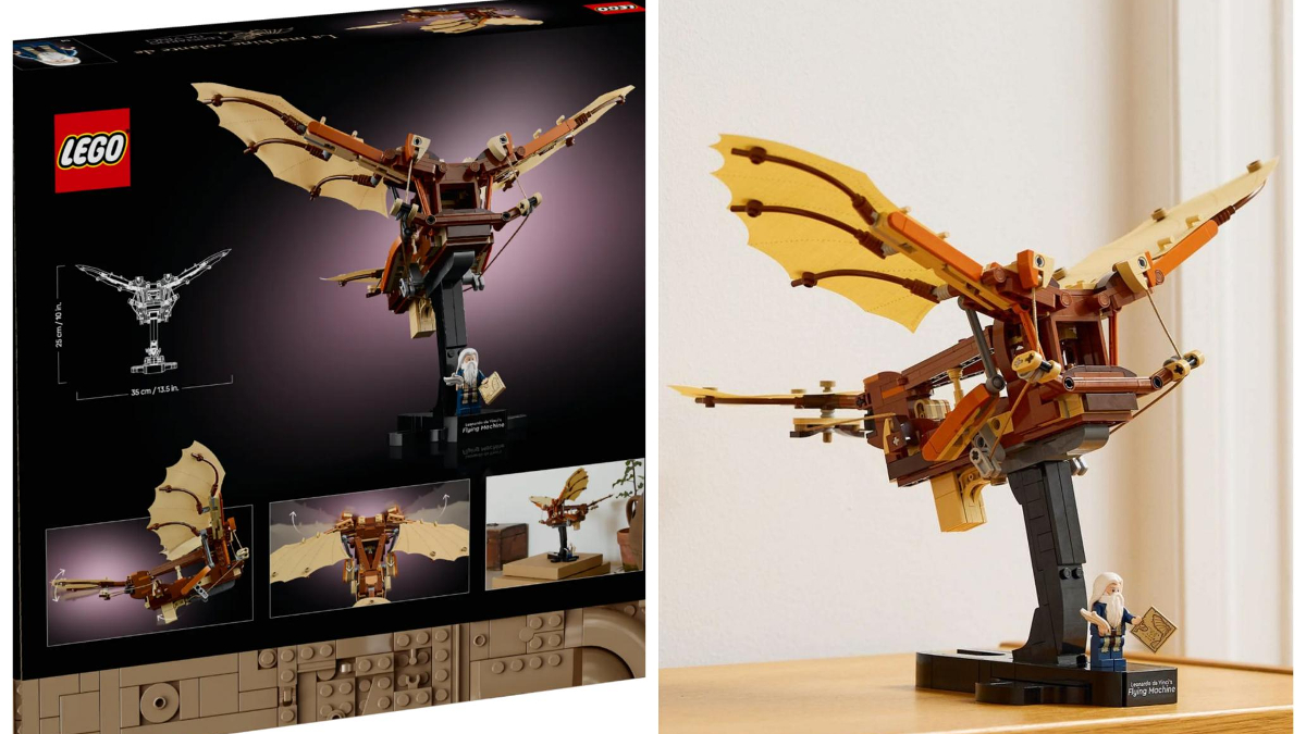 LEGO Leonardo da Vinci Flying Machine Set Arrives January 1st