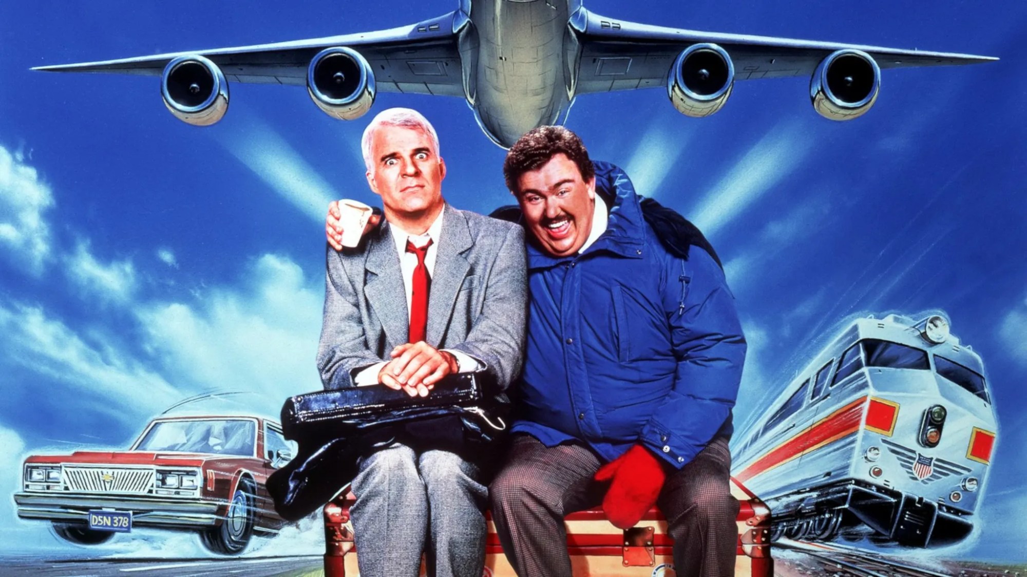 John Candy and Steve Martin in Planes, Trains and Automobiles