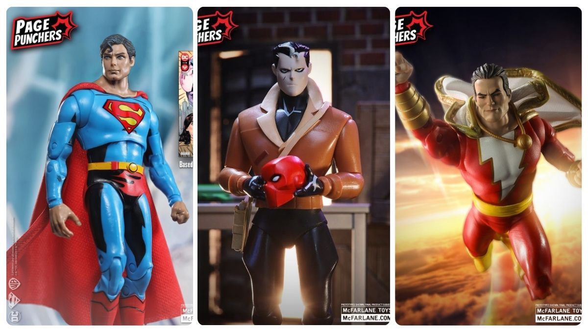 McFarlane DC Page Punchers Set To Add Red Hood, Superman '78