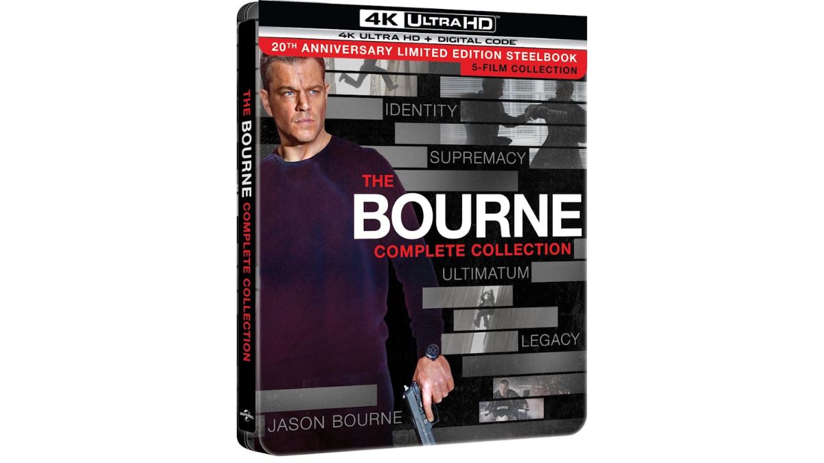 The Bourne Complete 4K Steelbook Collection Is Back And On Sale