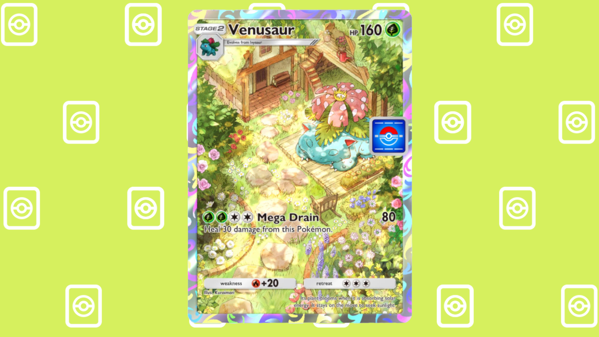 Venussaur Promo Card in Pokemon TCG Pocket