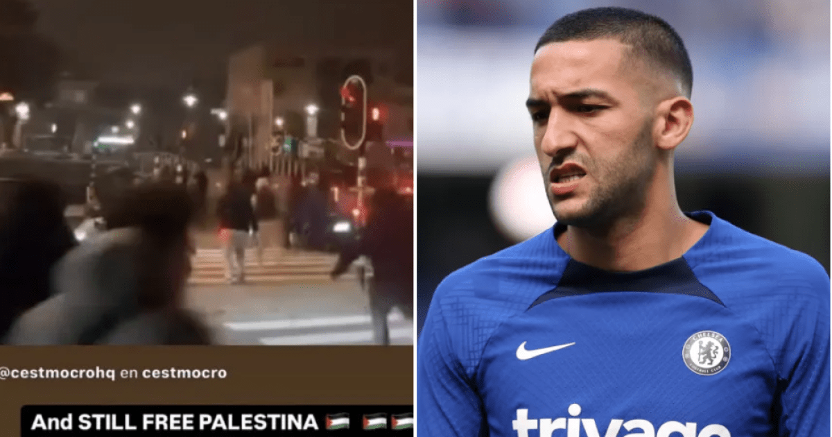 Former Chelsea midfielder Hakim Ziyech mocks Israeli supporters attacked in Amsterdam | Football