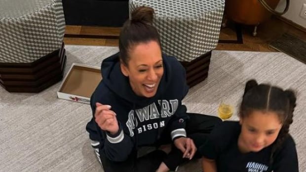 Kamala Harris drinks wine and plays Connect 4 in joyful post-election pic posted by her niece