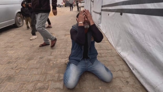 His daughter, two others were crushed to death waiting in line to buy bread in central Gaza