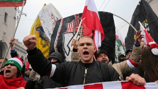 Thousands march in far-right rally to mark Poland's Independence Day