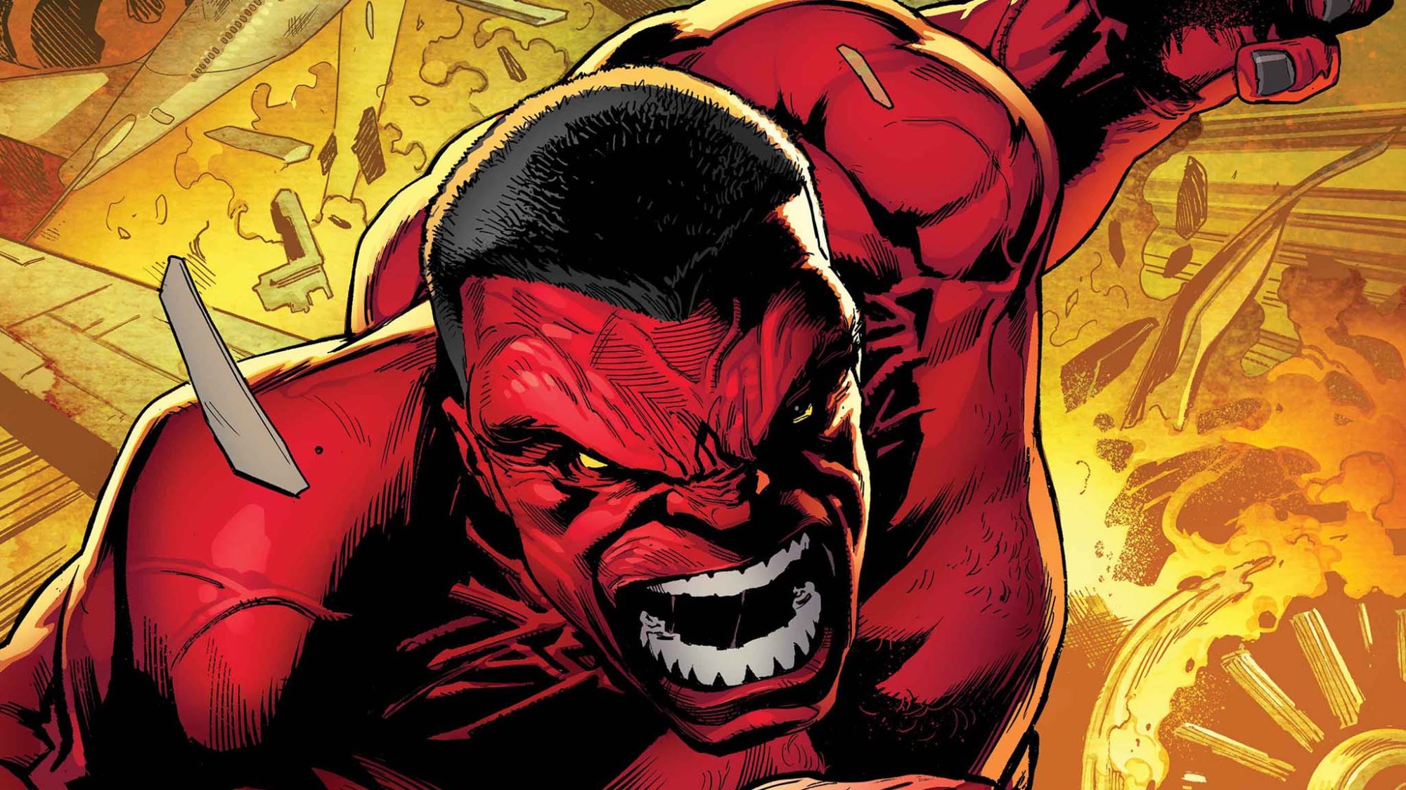 Red Hulk Rampages Into Marvel Series Ahead of MCU Debut