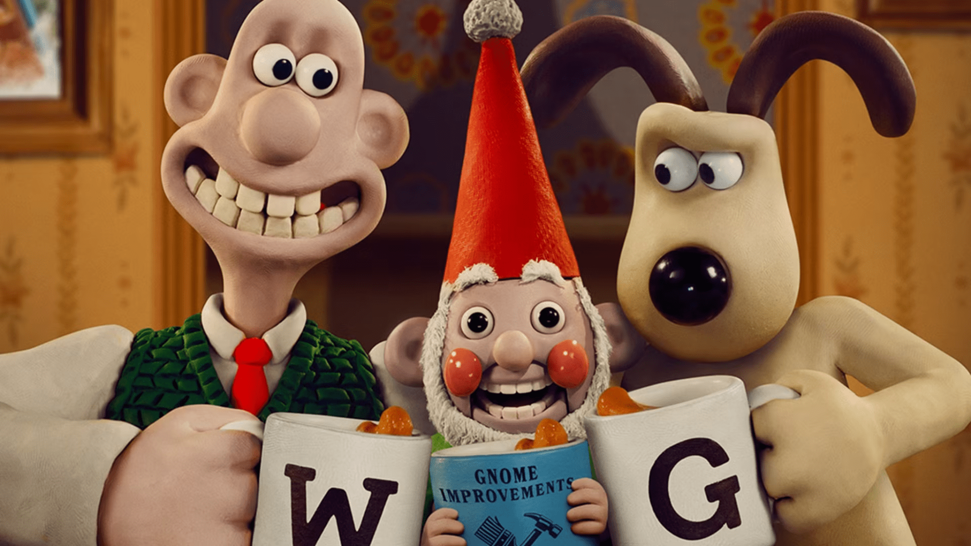 the Smart Gnome from Wallace & Gromit Vengeance Most Fowl