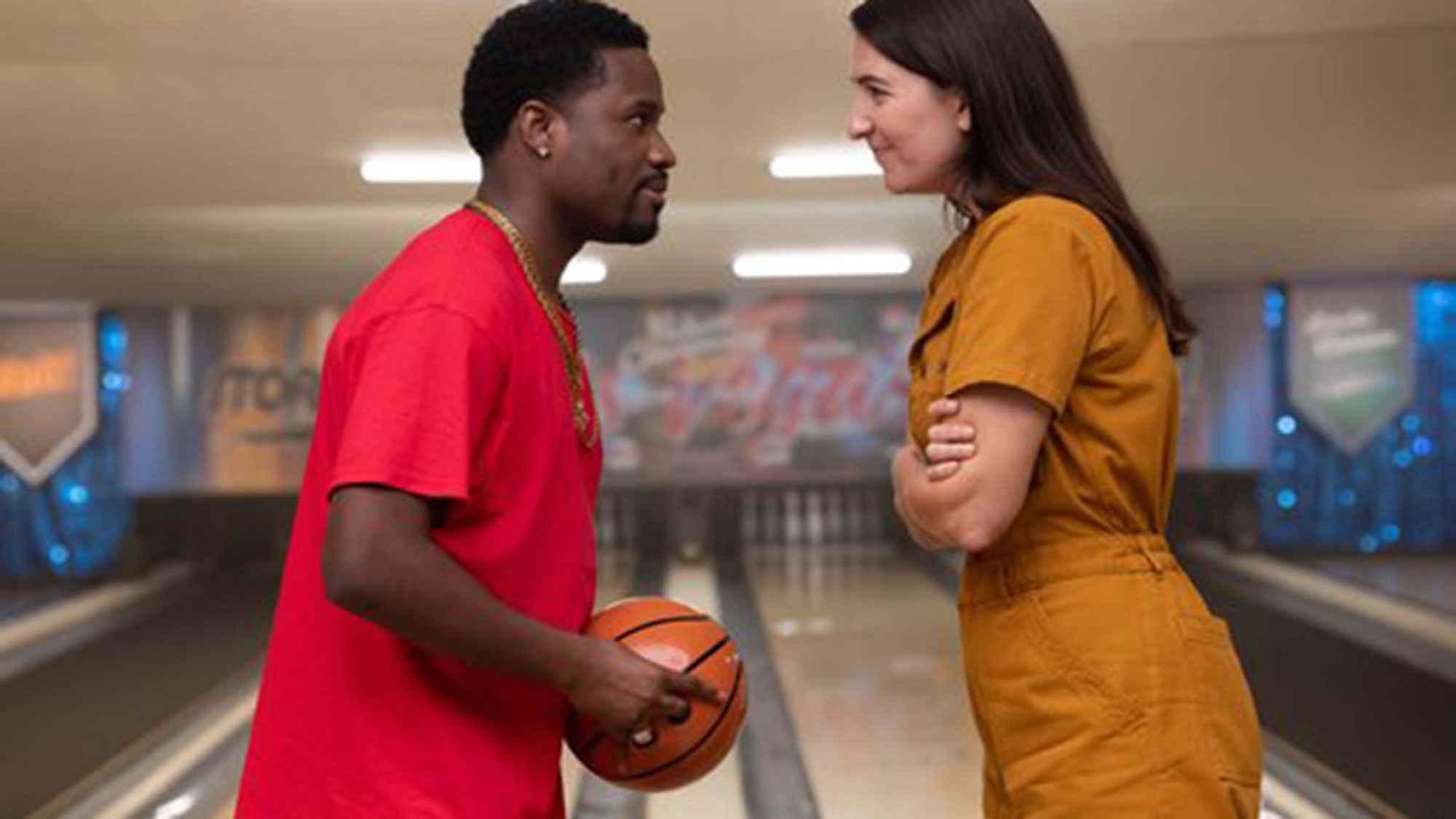 The Gutter Stars Shameik Moore and D'Arcy Carden Dish on Their Bowling Comedy