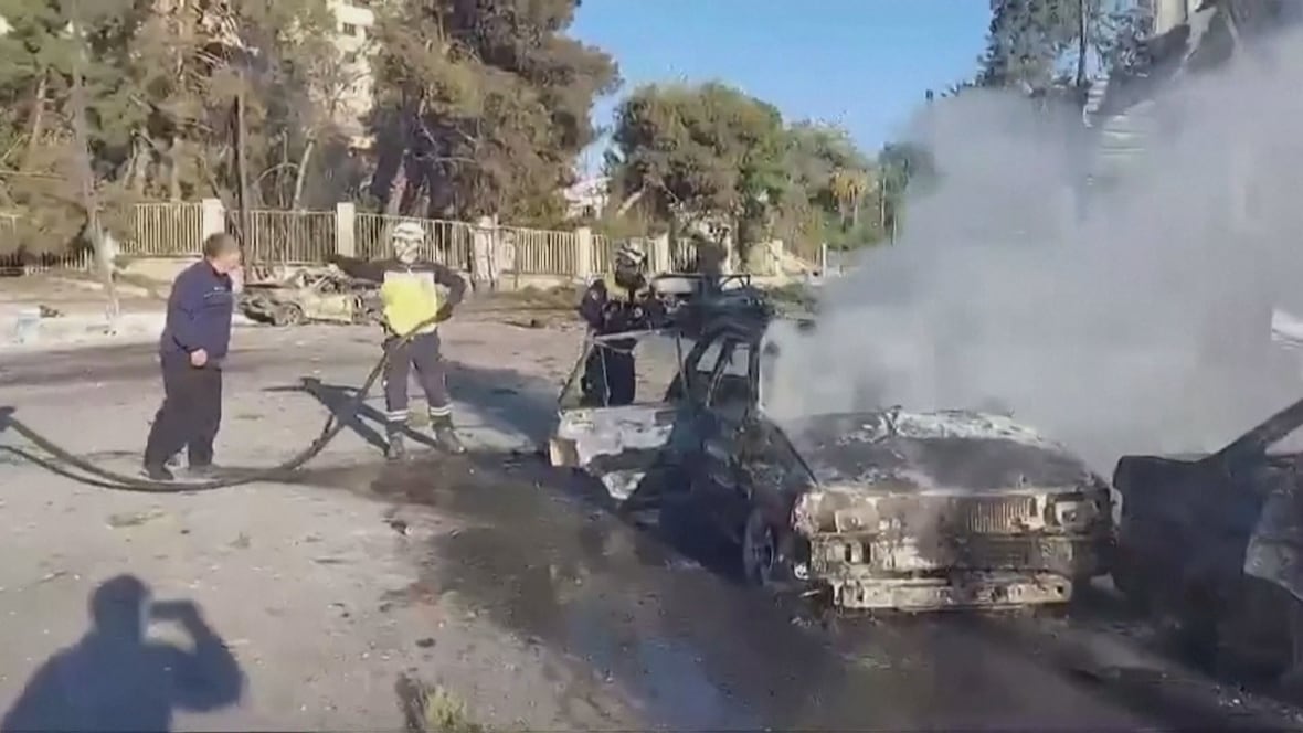 Inside an Aleppo hospital after a deadly Russian military airstrike