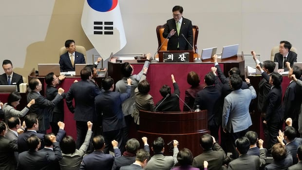 South Korea's opposition votes to impeach acting president