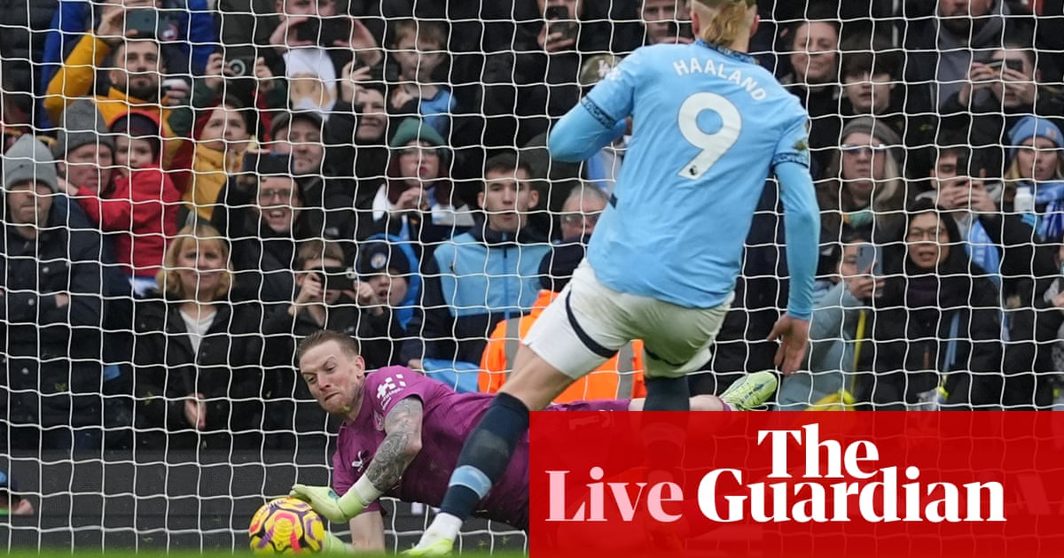 Manchester City v Everton: Premier League – live | Premier League