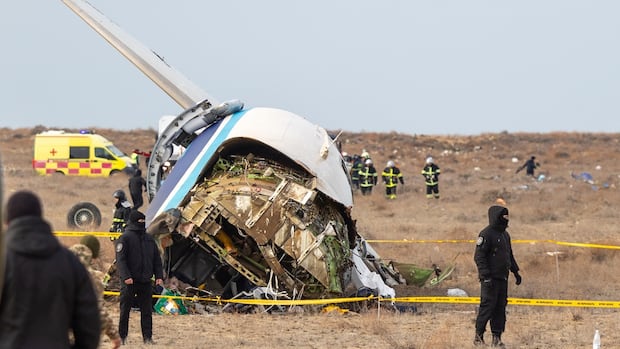 More than 30 killed after Russia-bound Azerbaijan Airlines plane crashes in Kazakhstan