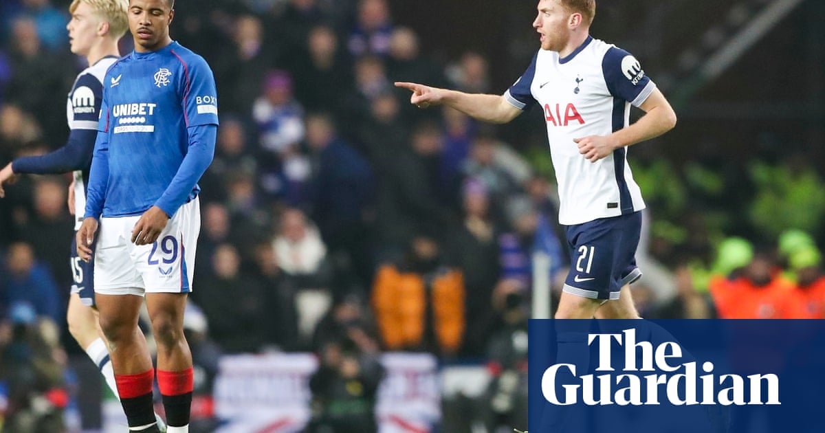 Dejan Kulusevski rescues draw for Tottenham to deny Rangers | Europa League