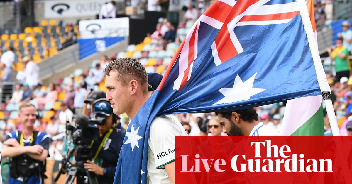 Australia v India: third men’s cricket Test, day two – live | Australia cricket team