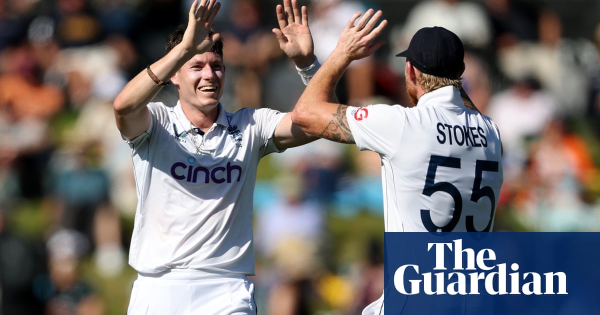 Matthew Potts sparks England fightback as New Zealand counter with late fireworks | New Zealand v England 2024