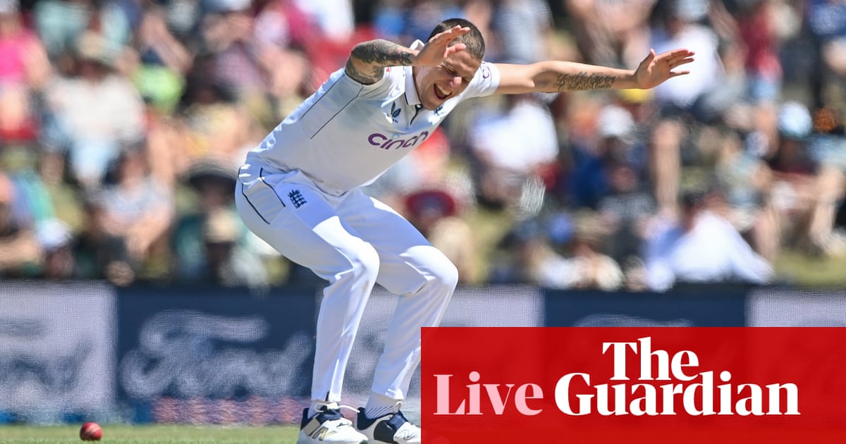 New Zealand v England: first men’s cricket Test, day four – live | New Zealand v England 2024