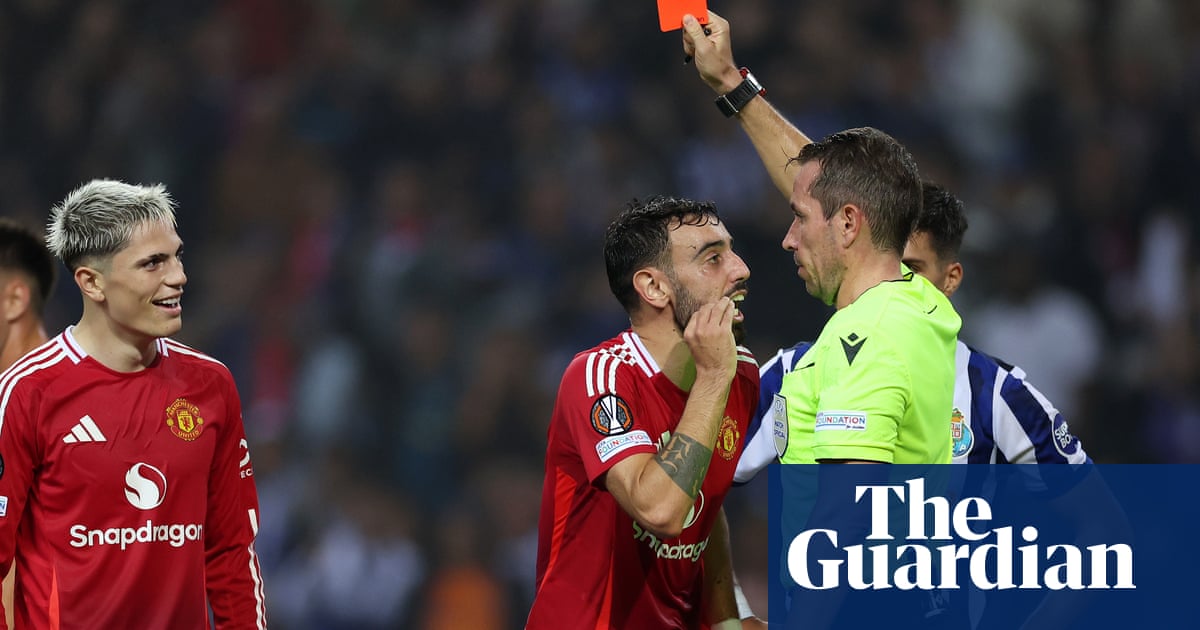 Bruno Fernandes and the problem of being captain if you keep getting sent off | Manchester United