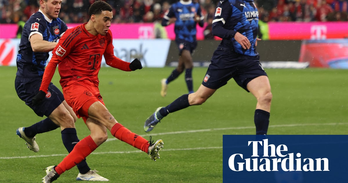 European football: Bayern go six clear in Germany as Musiala doubles up | European club football