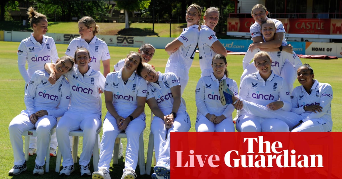 South Africa v England: women’s Test cricket international, day one – live | Women's cricket