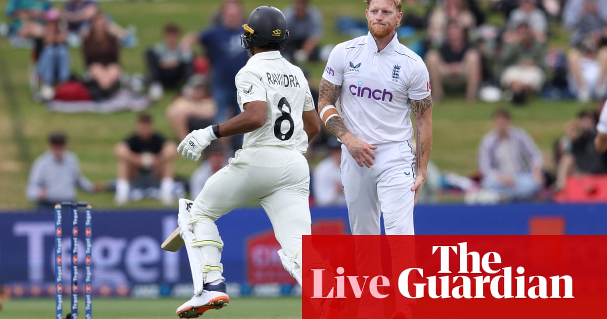 New Zealand v England: third Test, day three – live | New Zealand v England 2024