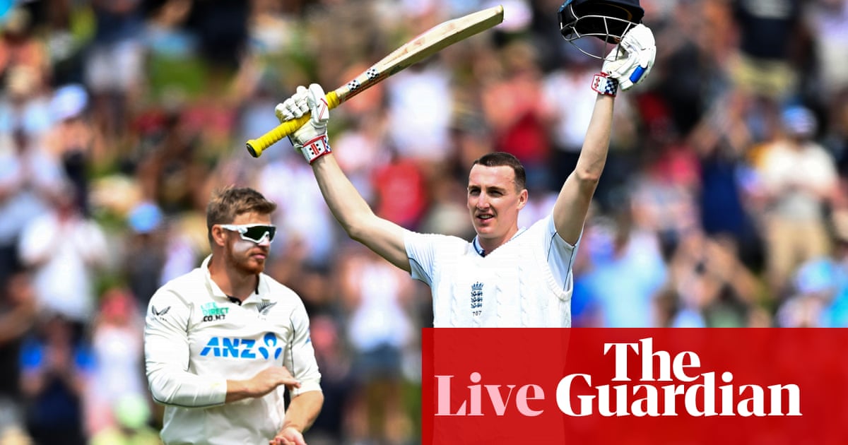 New Zealand v England: second men’s cricket Test, day one – live | New Zealand v England 2024