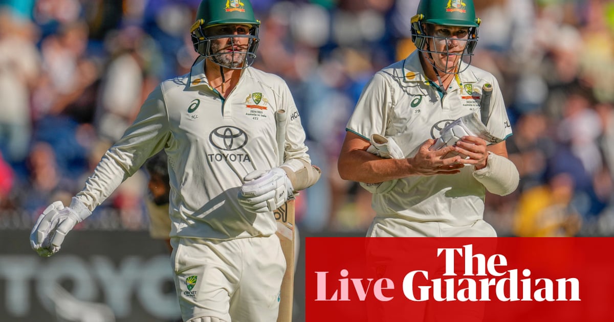 Australia v India: fourth men’s cricket Test, day five – live | Australia cricket team