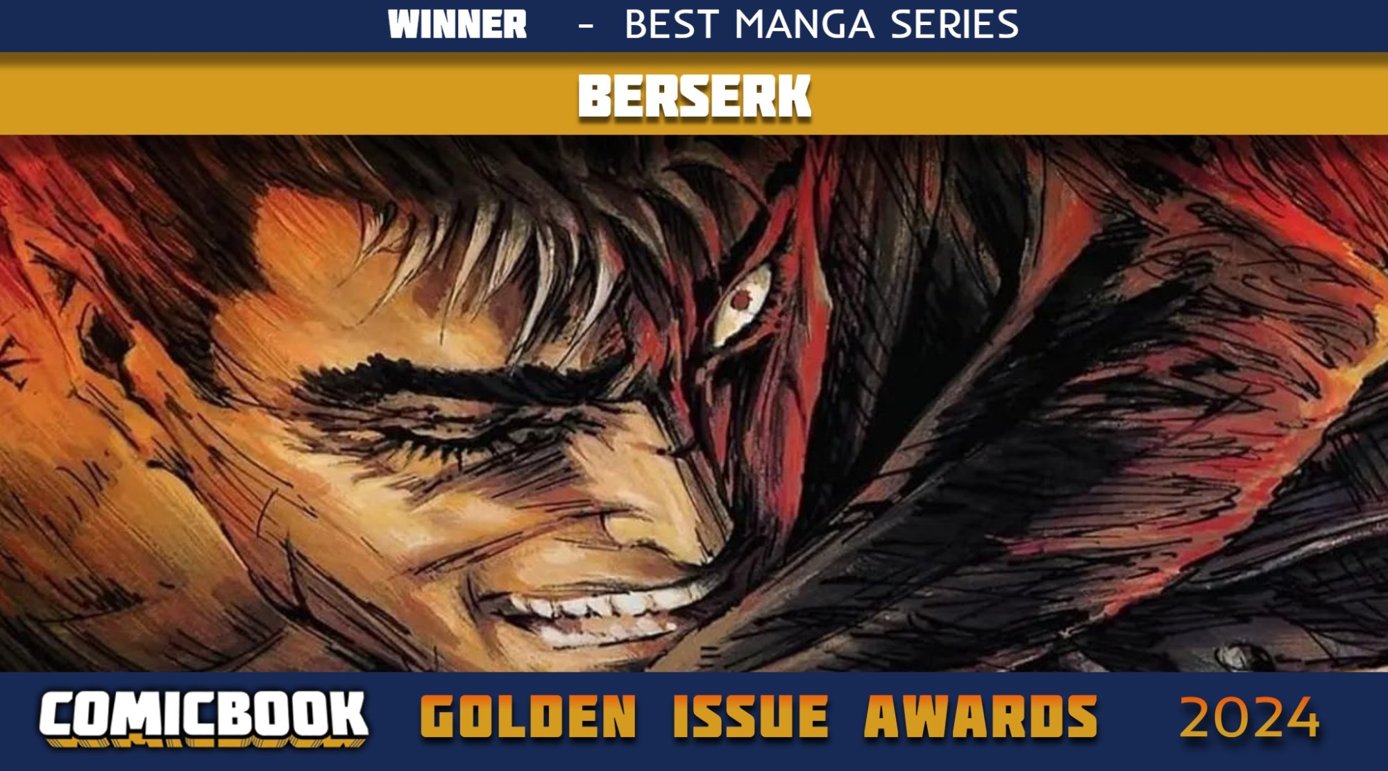 Berserk Named Best Manga Series for 2024 (Golden Issue Awards)